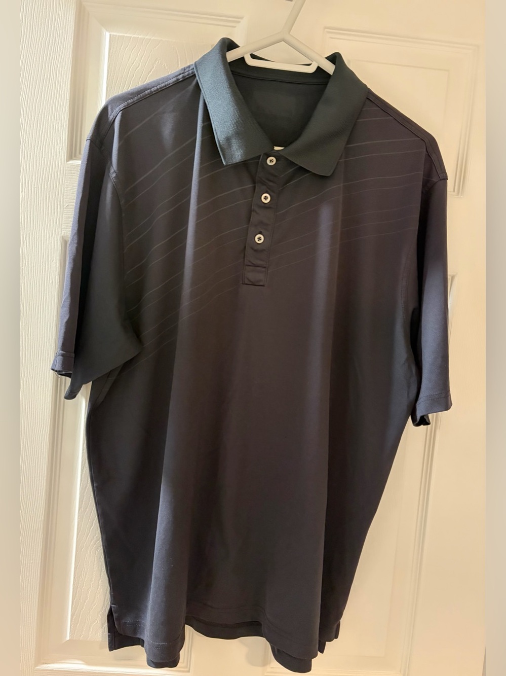 Men’s A/U/R Navy Blue Katchers G C Golf Shitt